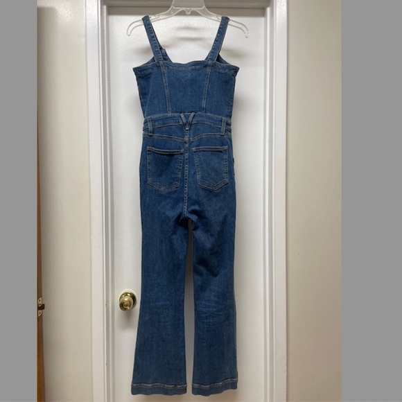 Veronica Beard Fayre Denim Jean Jumpsuit EUC - Picture 11 of 14